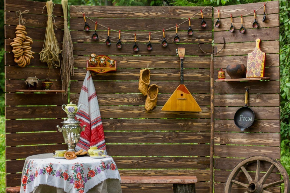 Фотозона на Масленицу