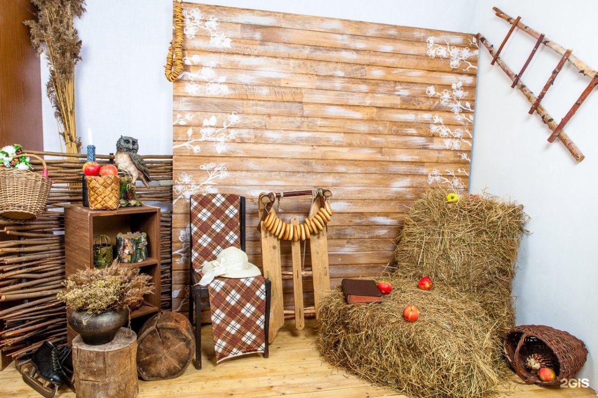 Фотозоны из сена