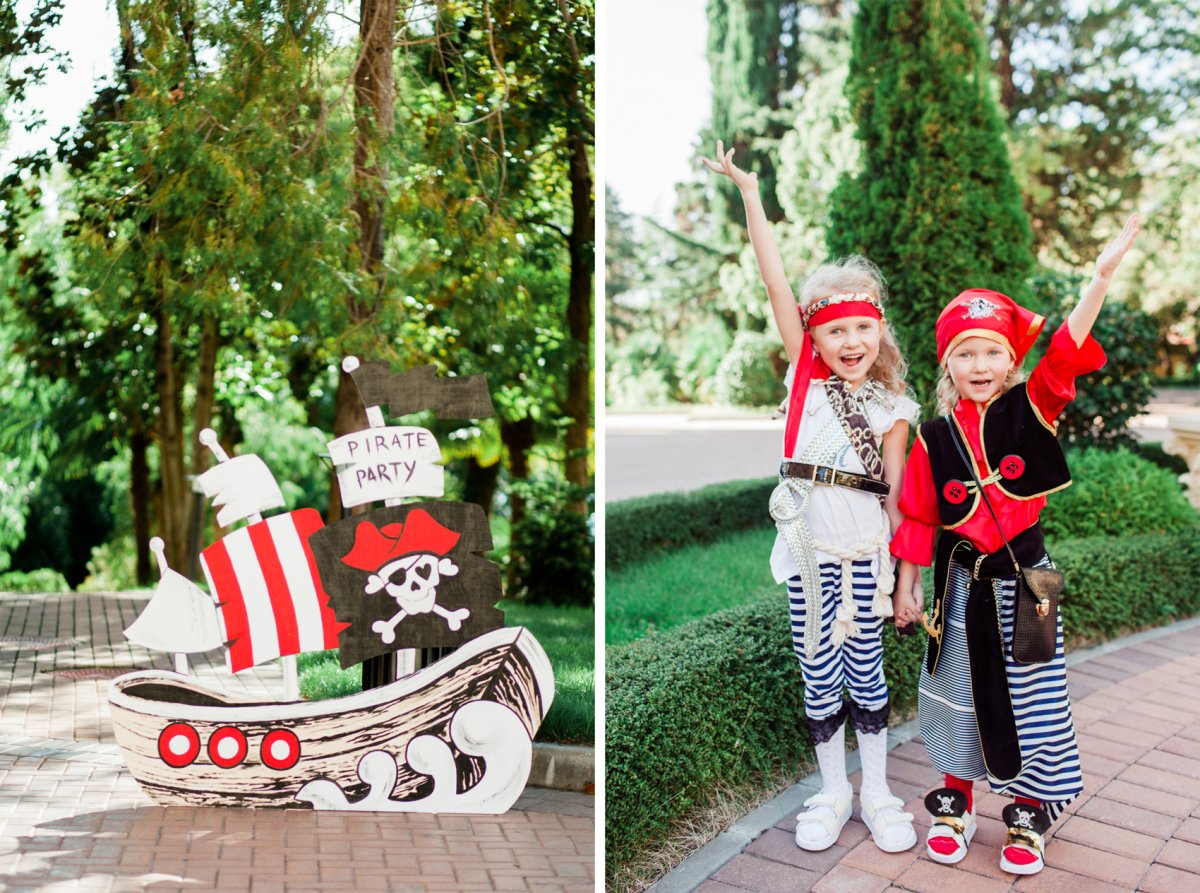 Пиратская вечеринка декорации