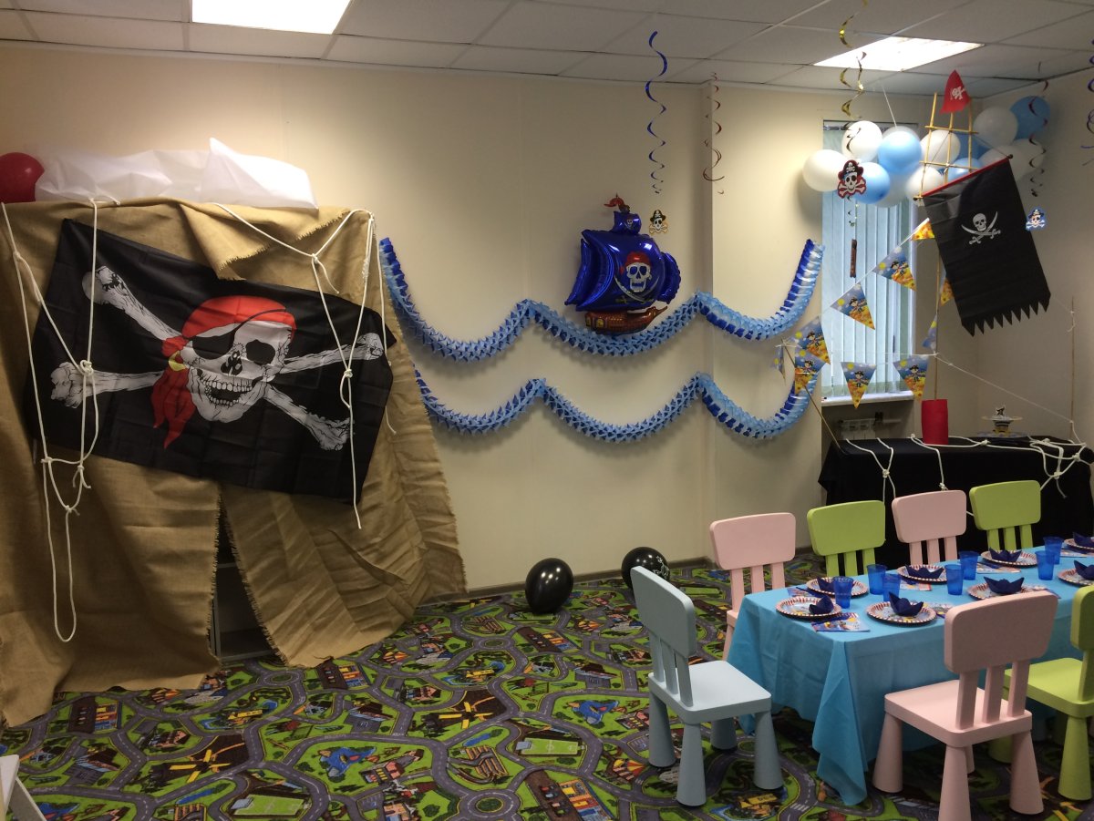 Вечеринка в стиле морской тематики