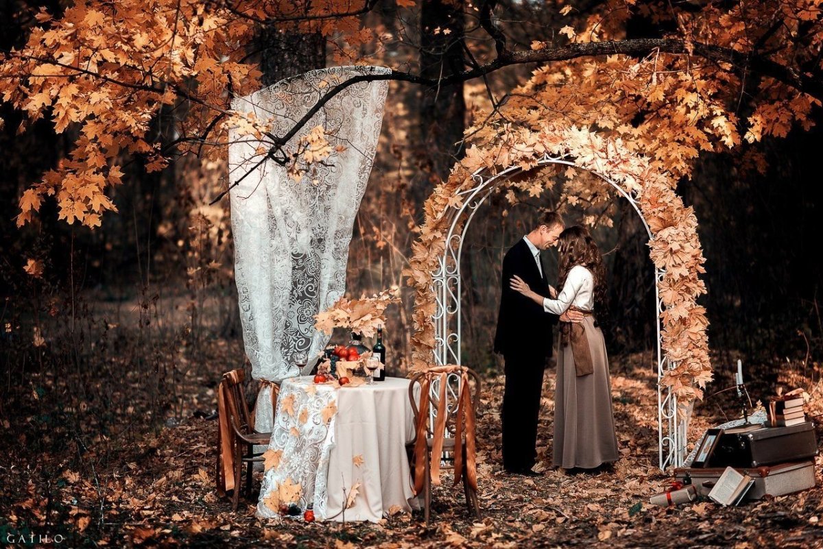 Фотозона осень