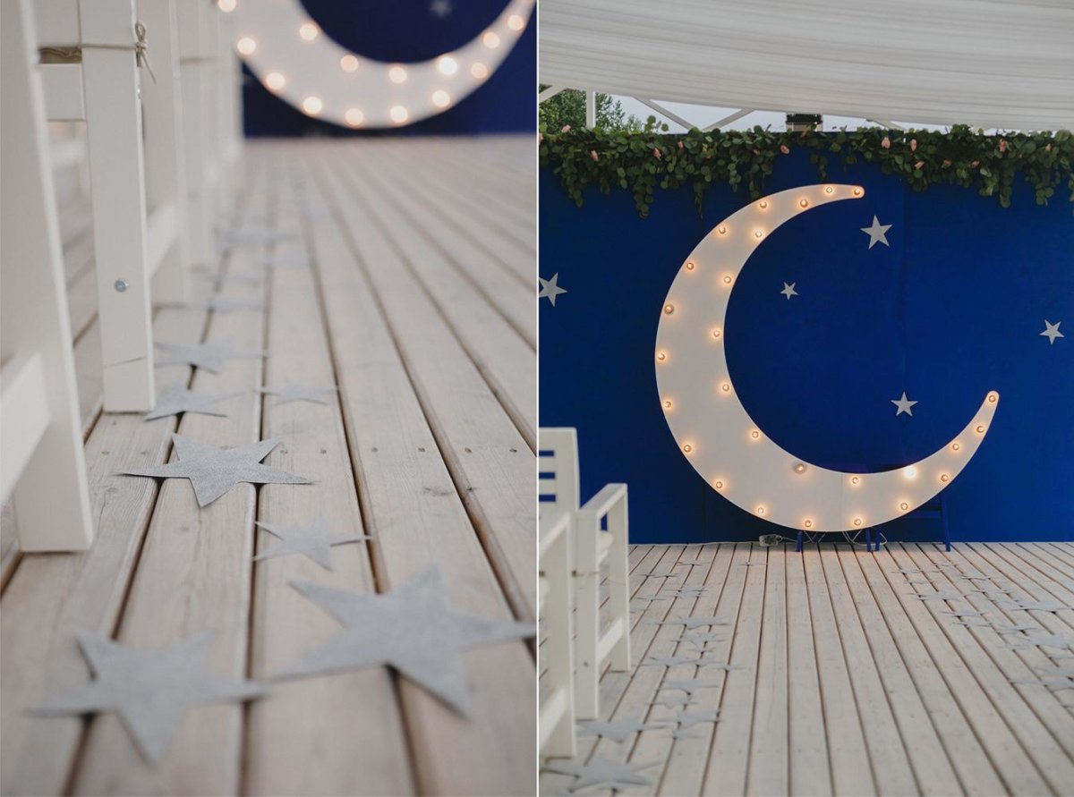 Луна декорация