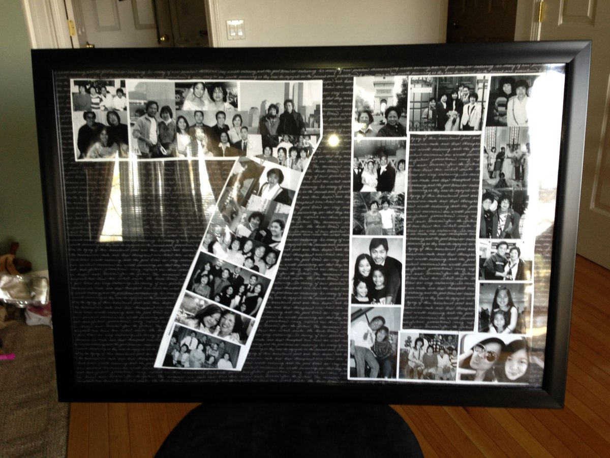 Стильное оформление юбилея