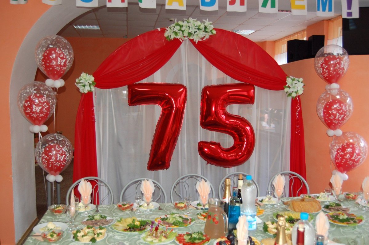 Фотозона на мужской юбилей