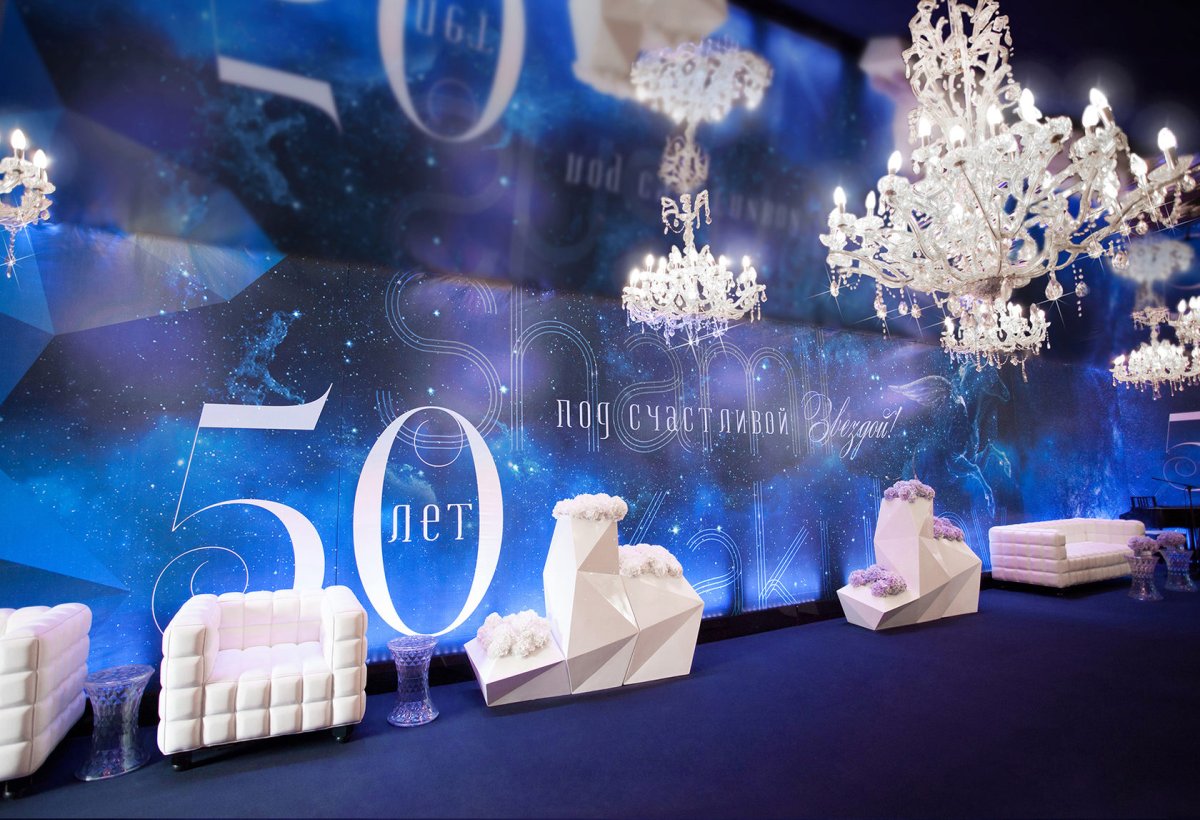 Украшение зала на юбилей 70 лет мужчине