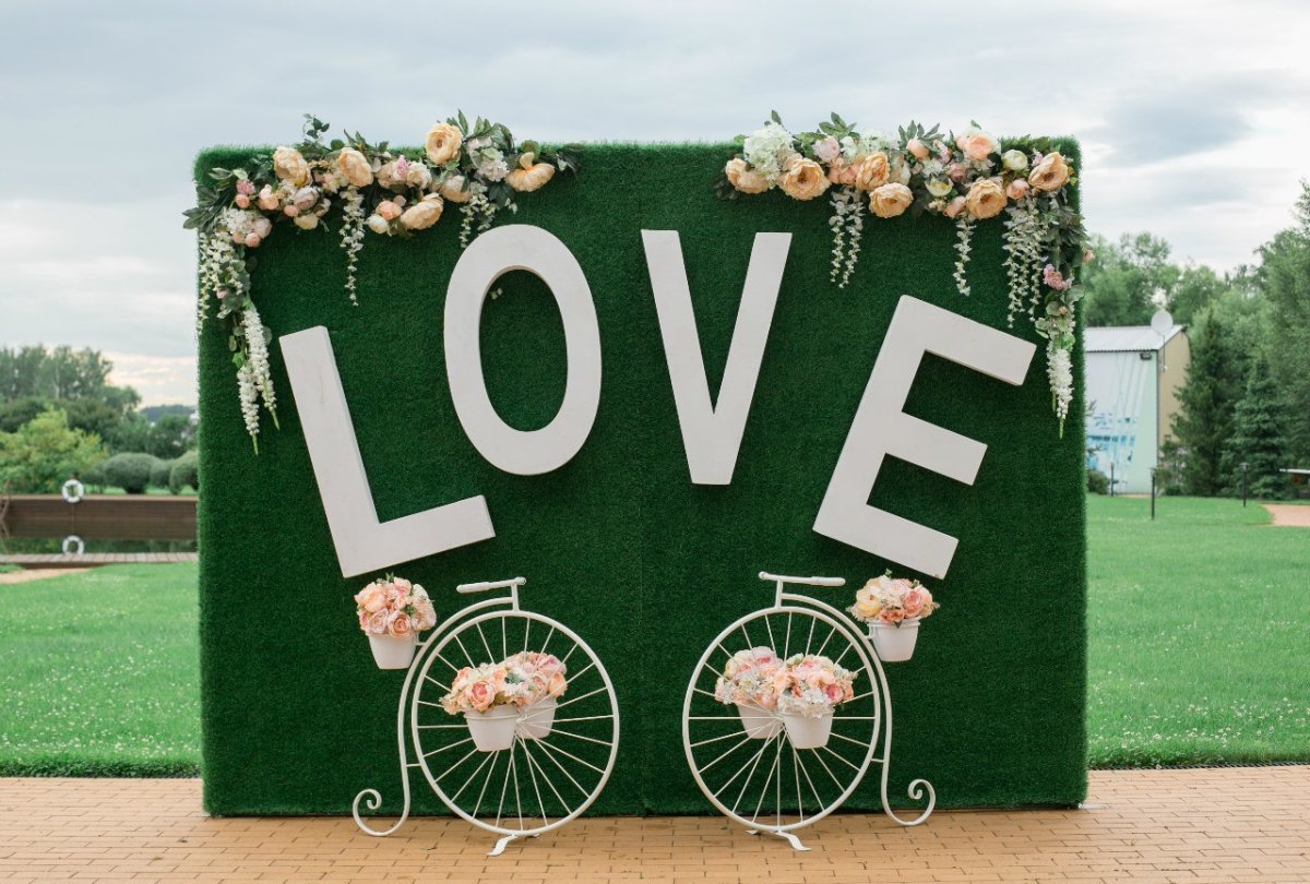 Объемные буквы для фотозоны