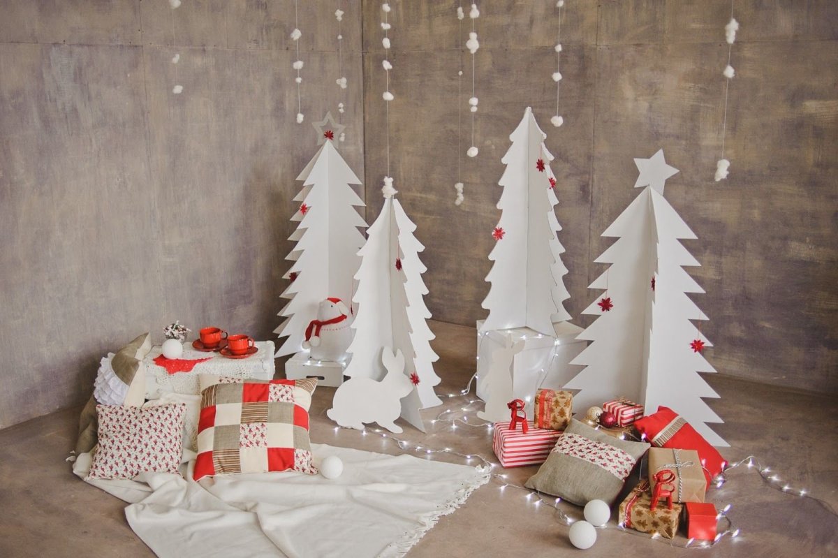 Фотозона на новый год в библиотеке