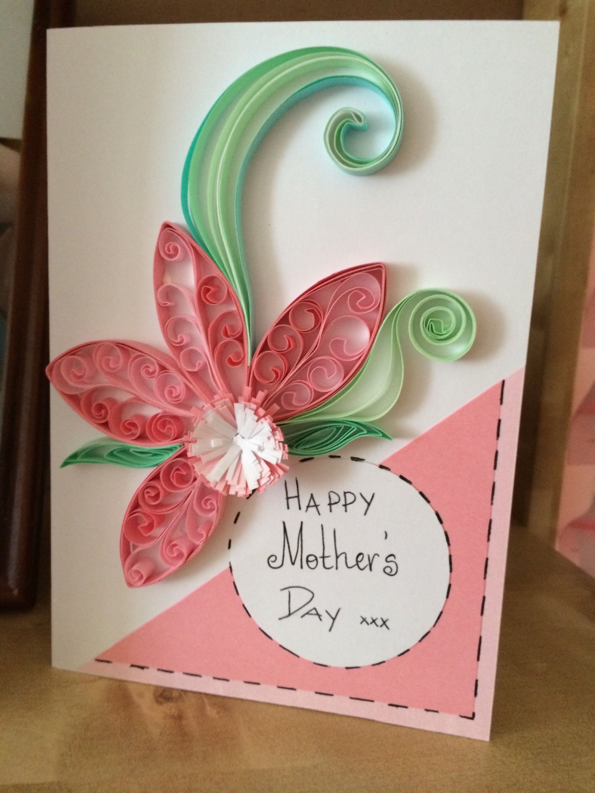 Открытка ко Дню учителя Скрапбукинг