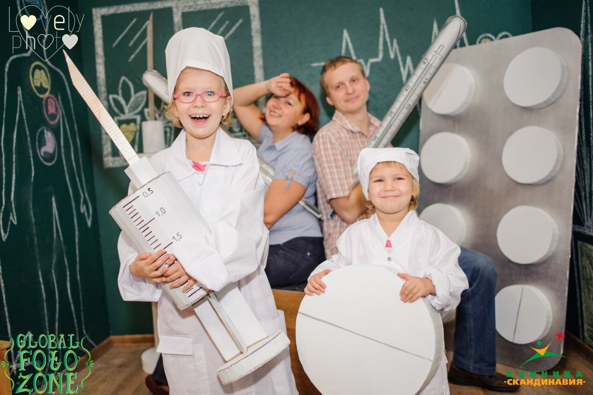 Фотозона для медработников