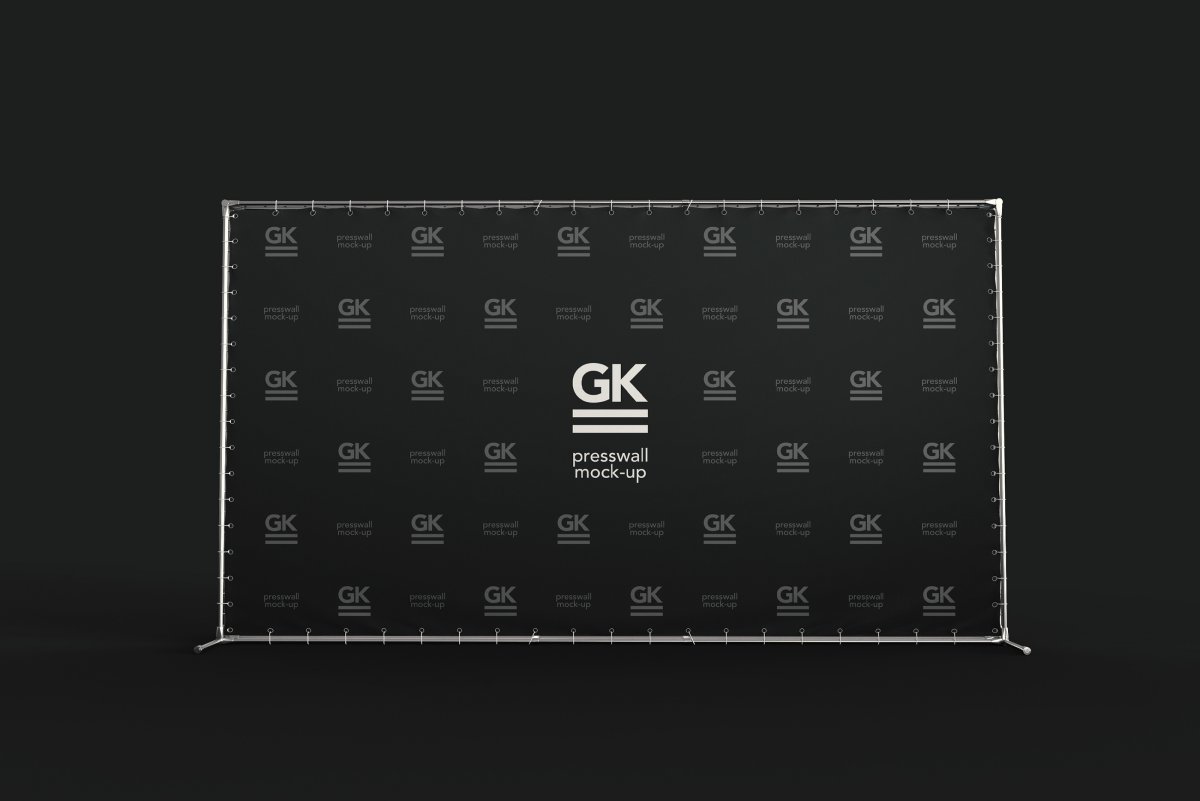 Пресс Волл мокап