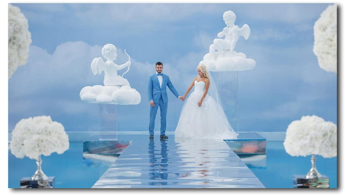 Рекламный баннер в интернете мокап