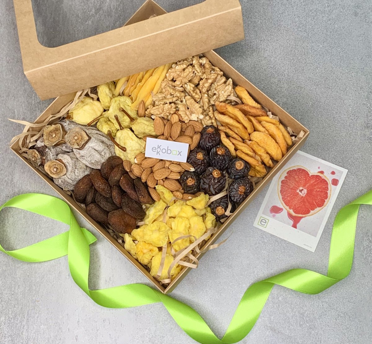 Коробочки с сухофруктами в подарок