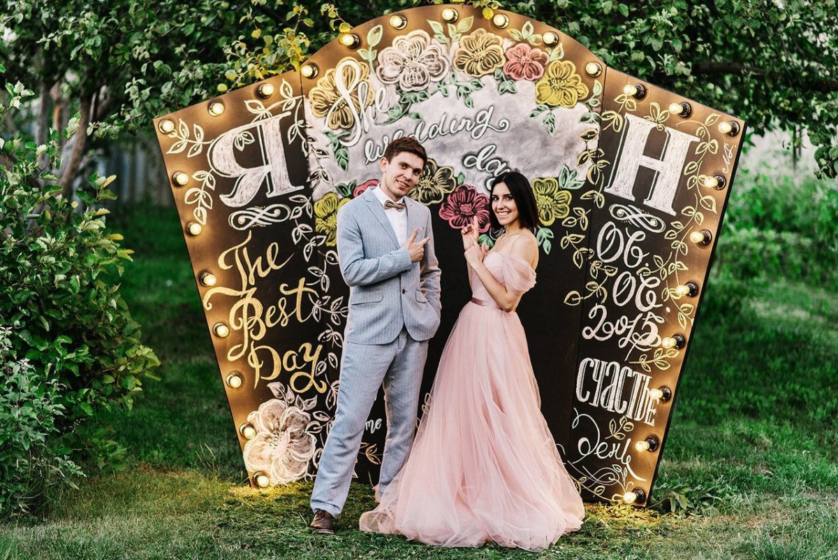 Свадебный баннер