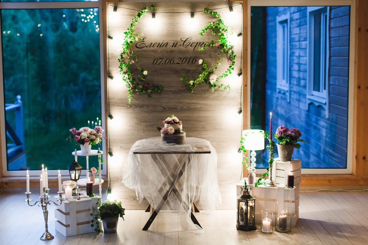 Фотозона в ресторане