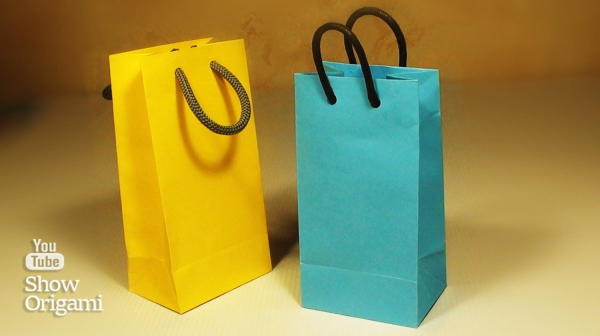 Бумажные мешочки для подарков