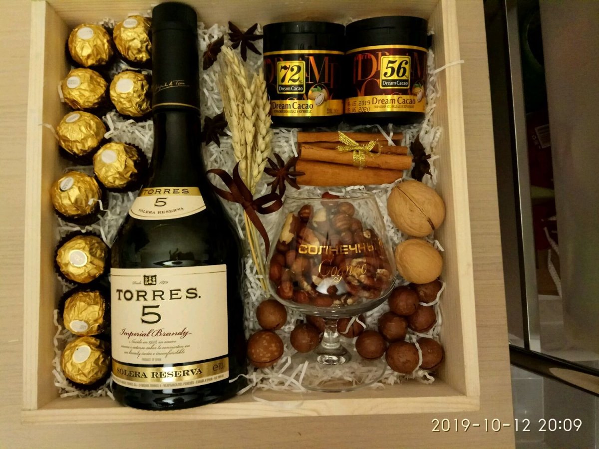 Алкогольный подарок мужчине