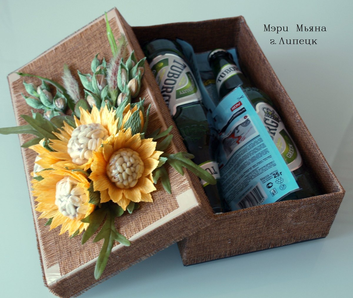 Новогодние подарочные боксы с Джек Дэниэлсом