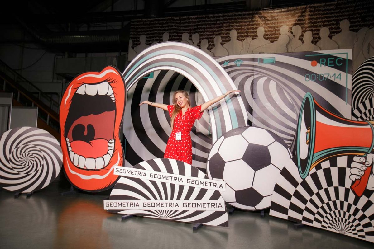 Креативный баннер для фотозоны