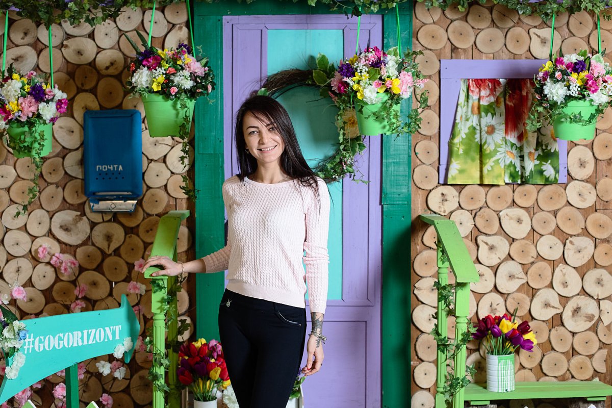 Зона для фотосессии на свадьбе