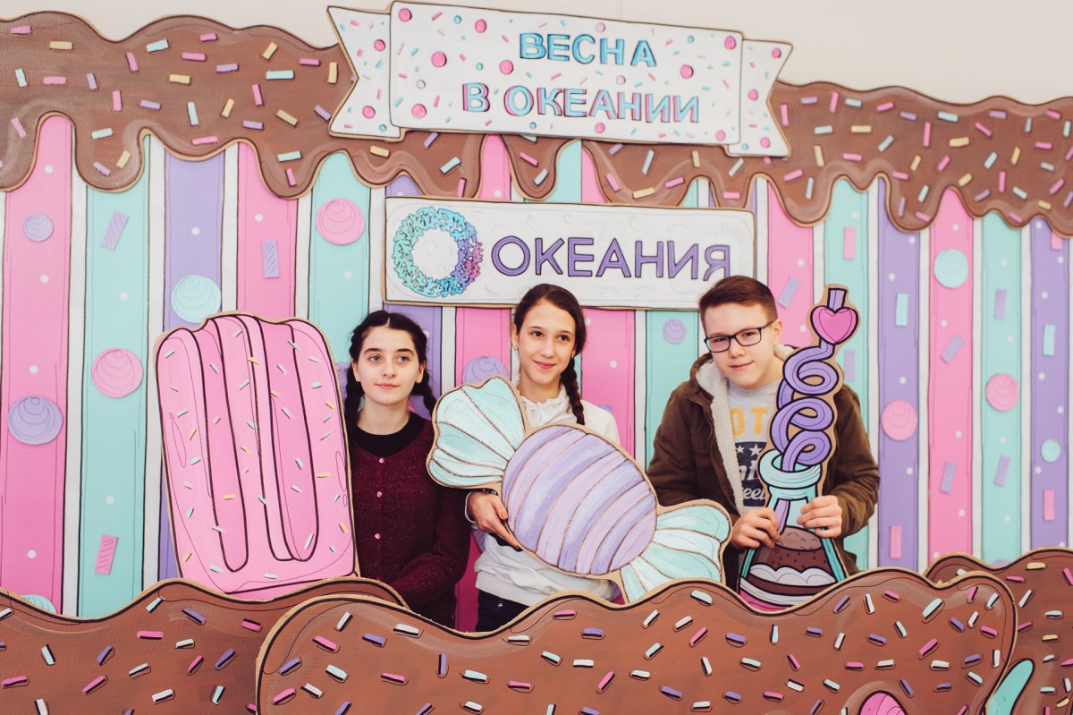 Фотозона на тему космос