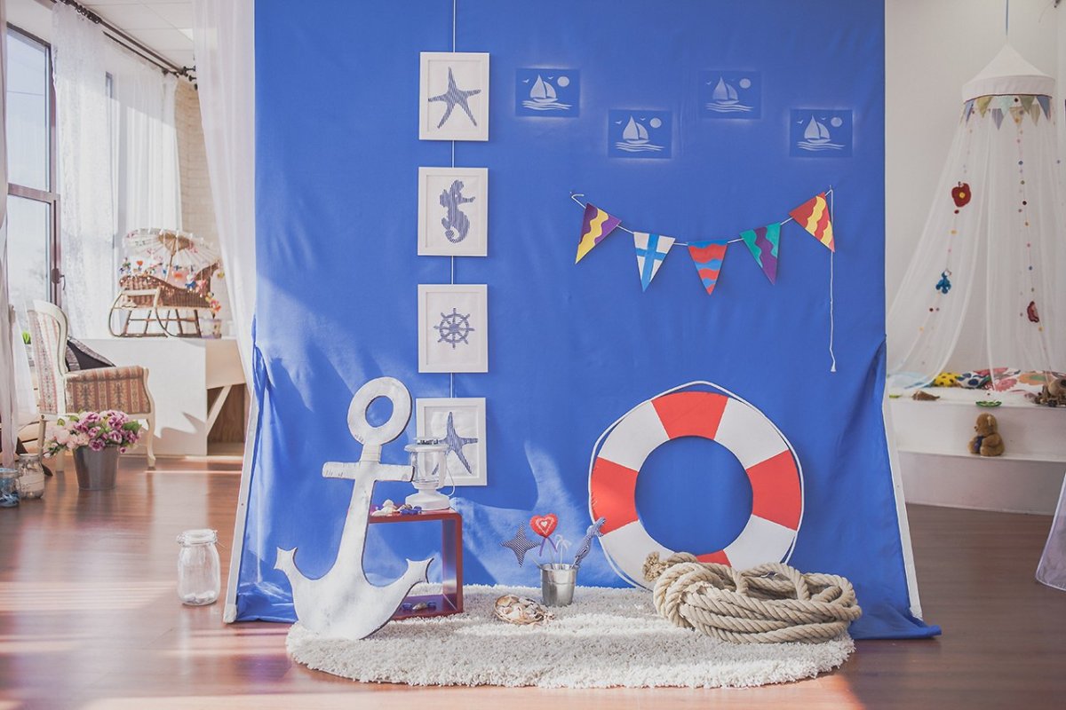 Вечеринка в морском стиле