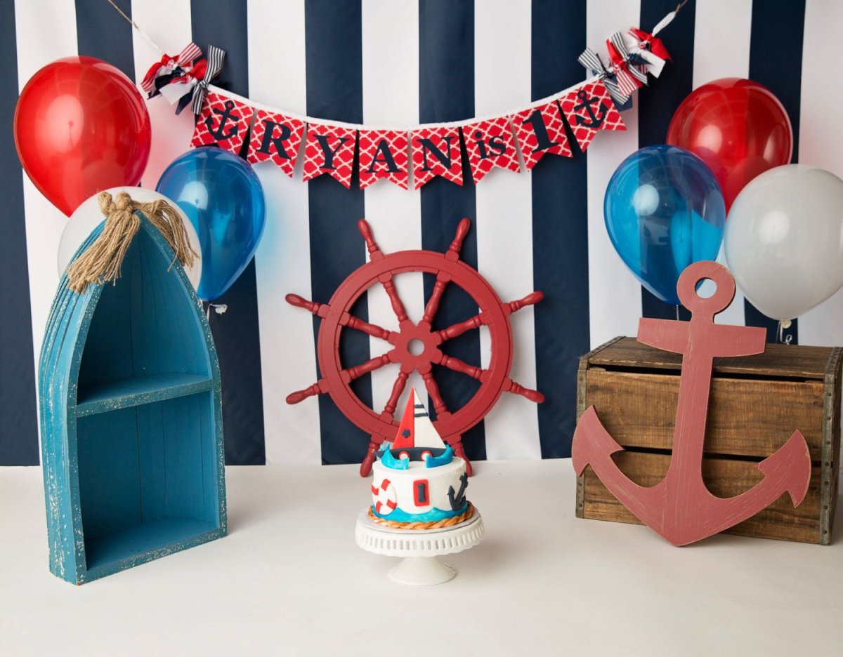 Декорации в морском стиле