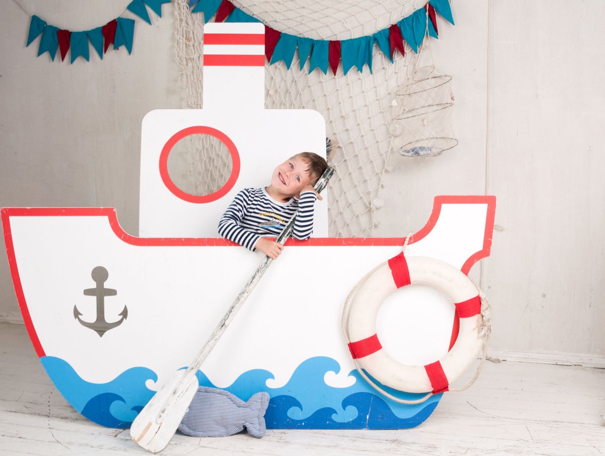 Фотозоны на морскую тему