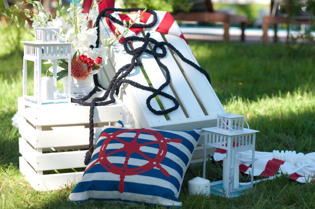 Фотозоны в морском стиле