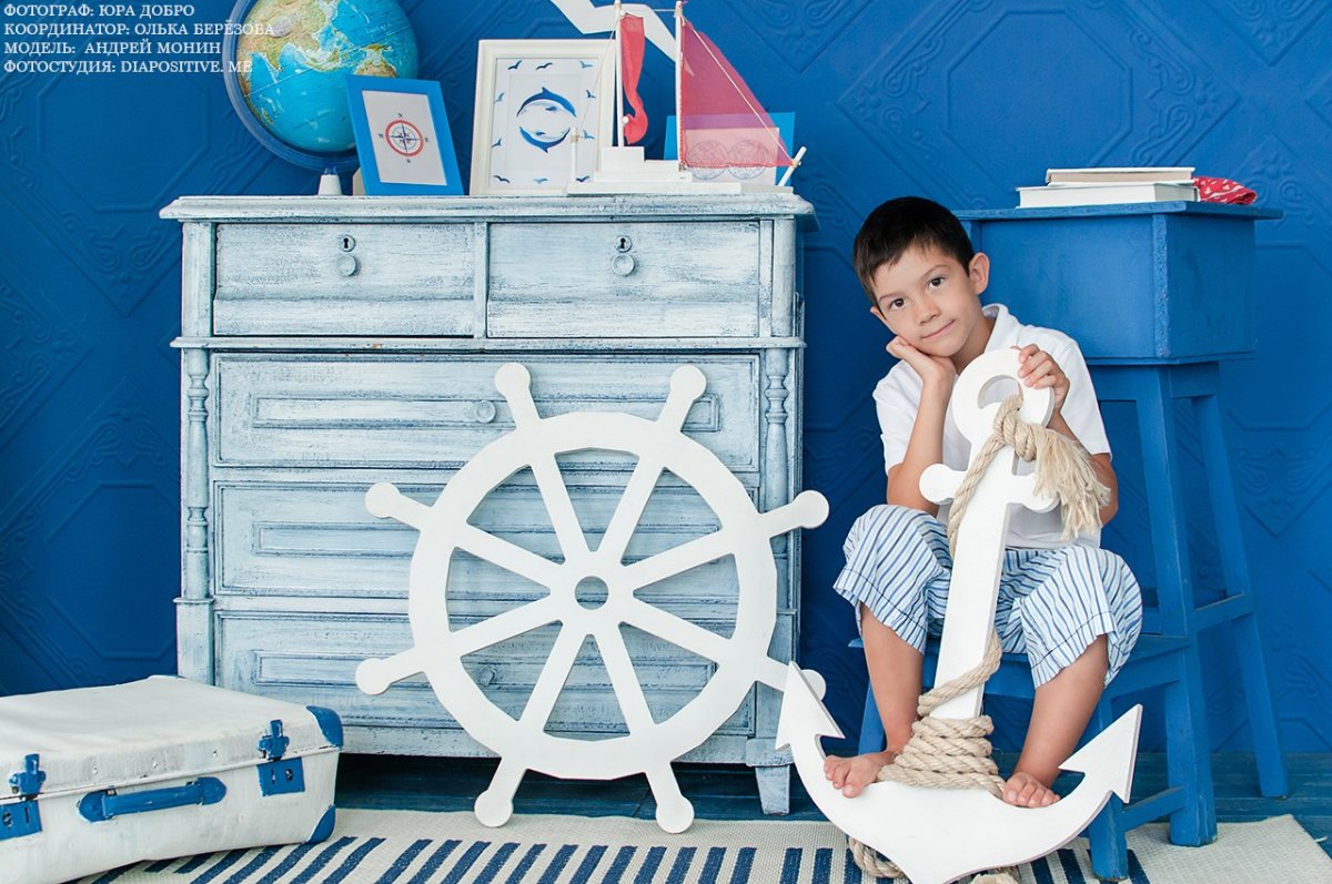 Декорации на морскую тему