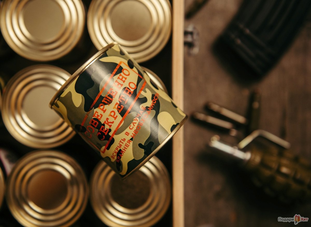 Шокобокс боеприпасы настоящего мужчины