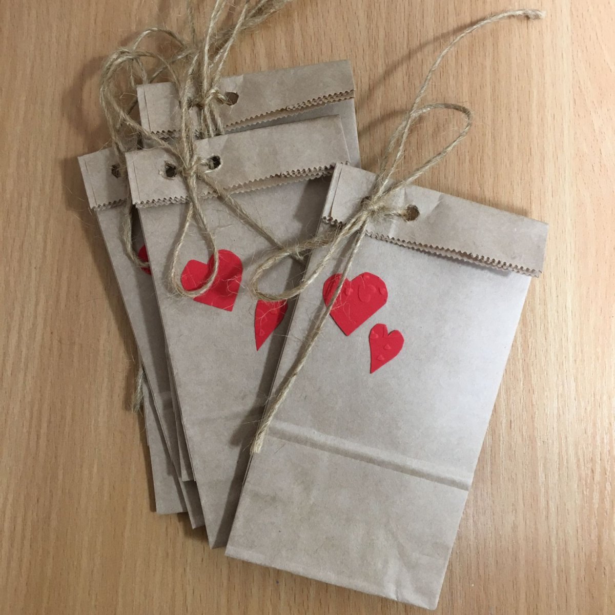 Упаковка из крафт пакета