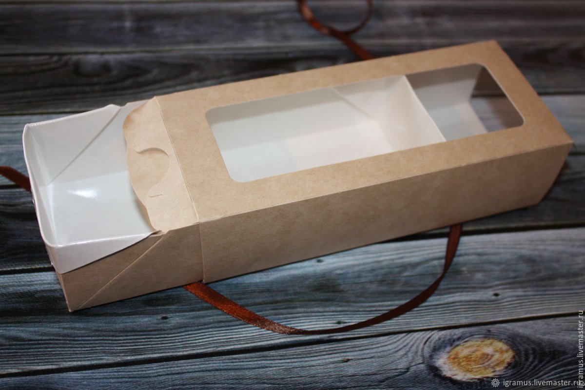 Крафт коробка 12х12х12