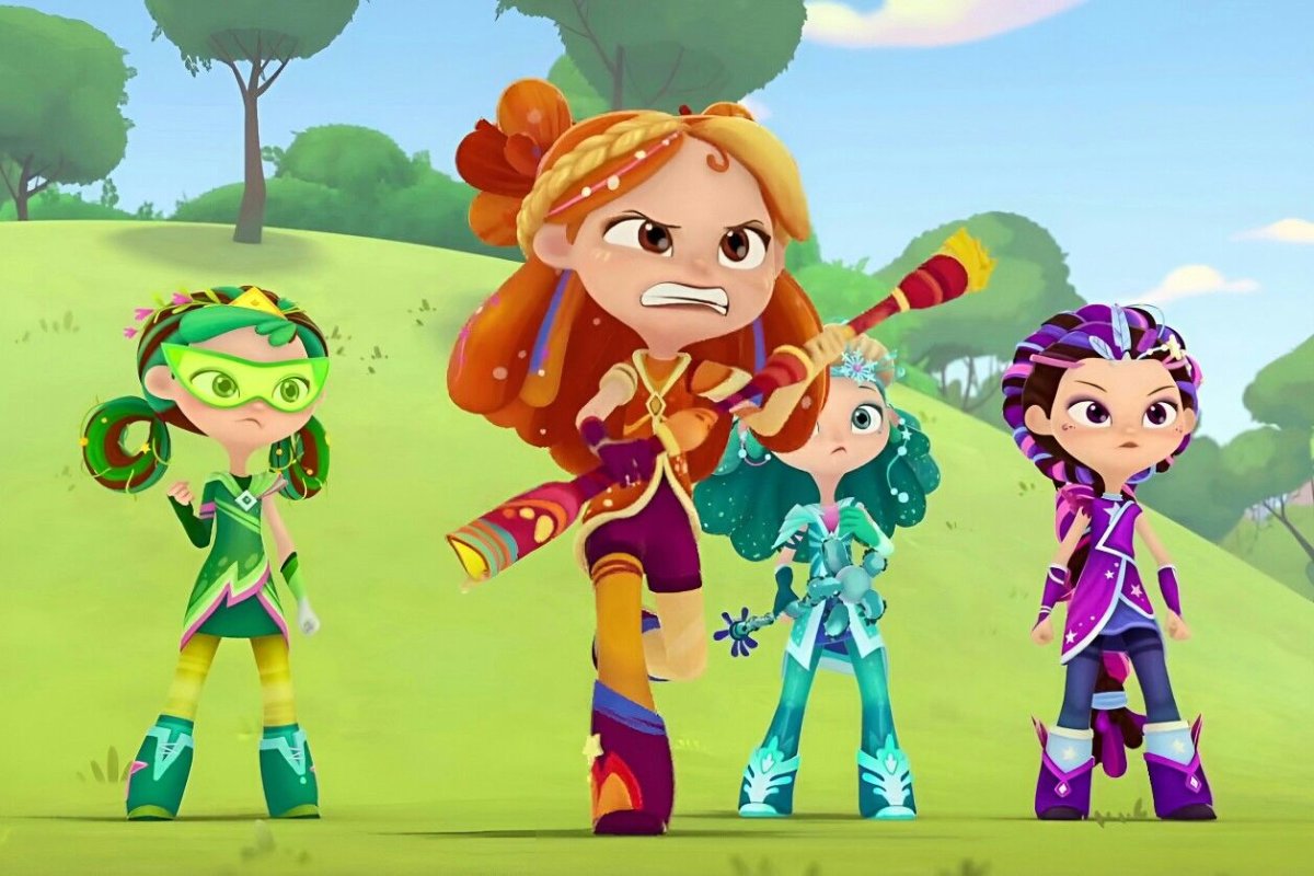 Торт сказочный патруль Снежка