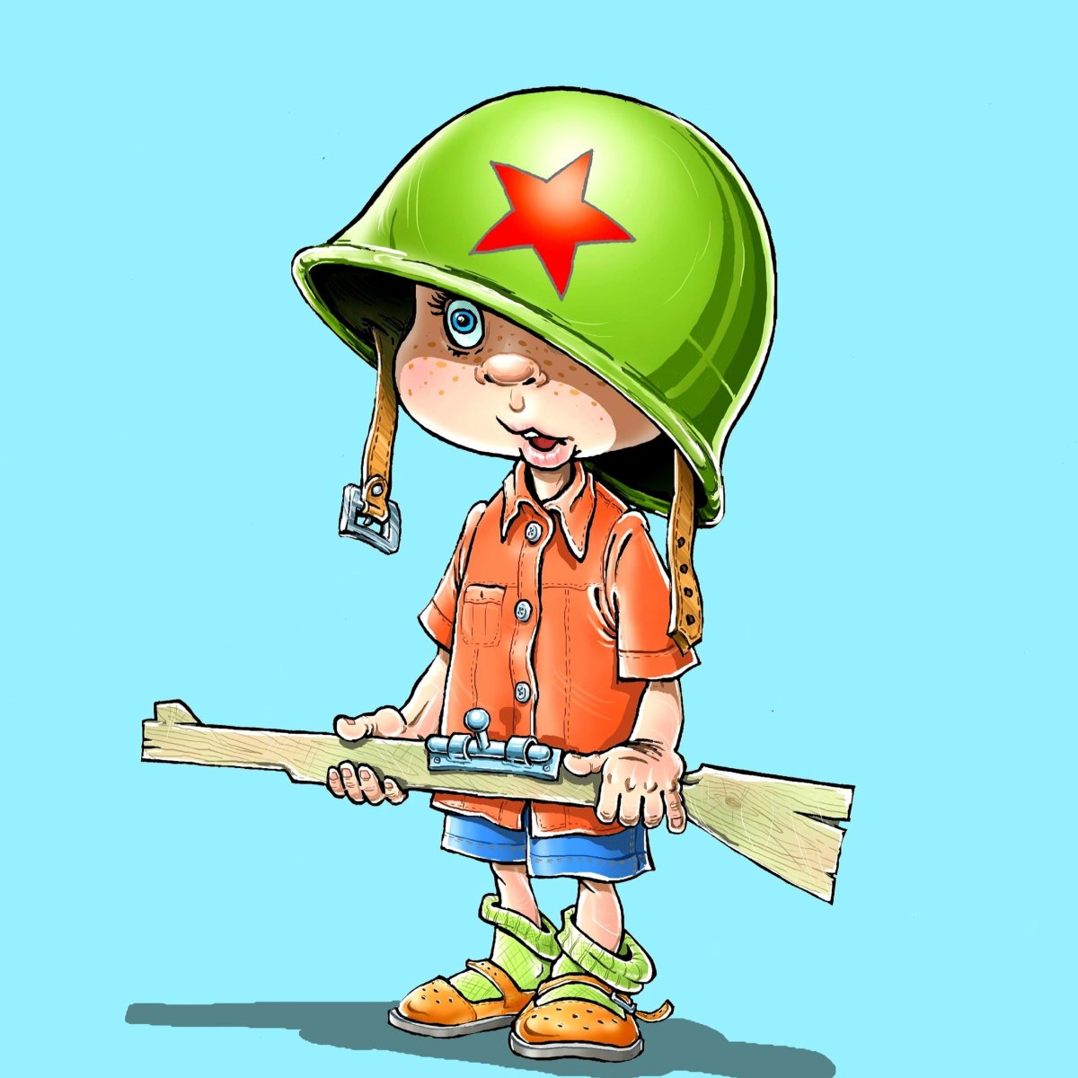 23 Февраля открытка на белом фоне