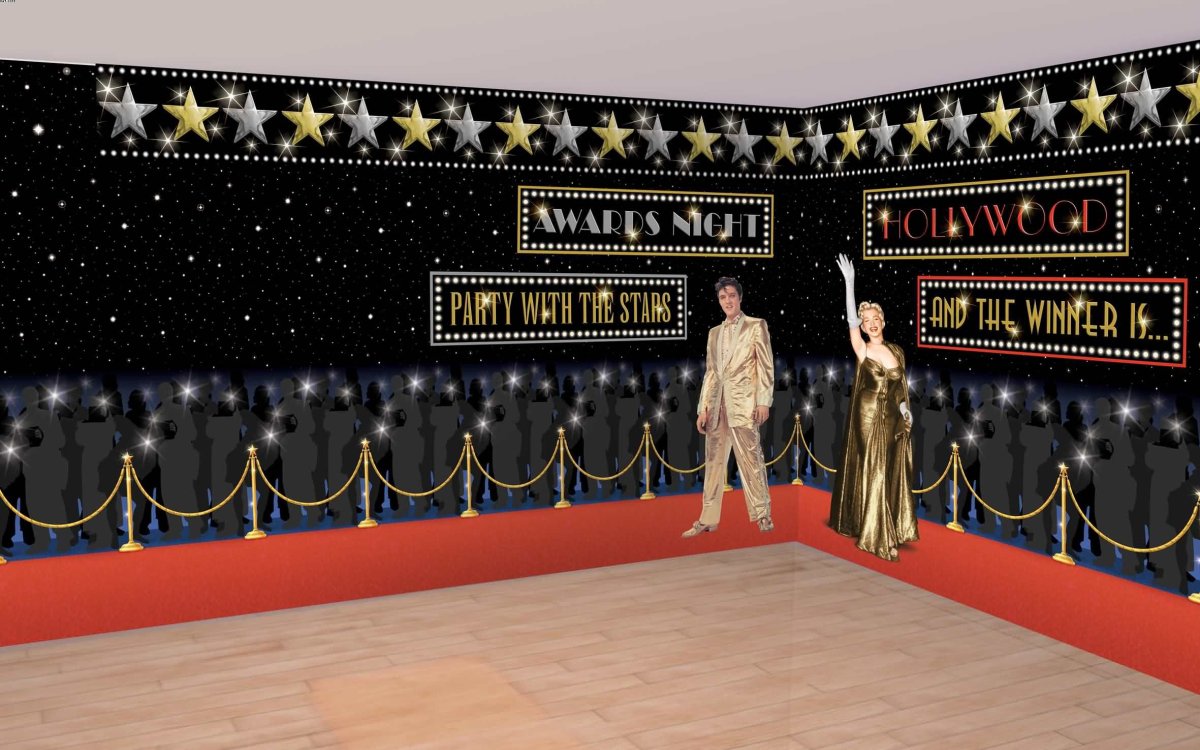 Декорации в стиле Голливуд