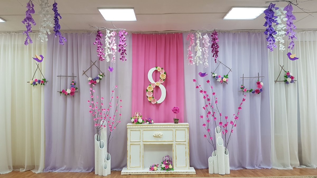 Фотозона с фотографией ребенка