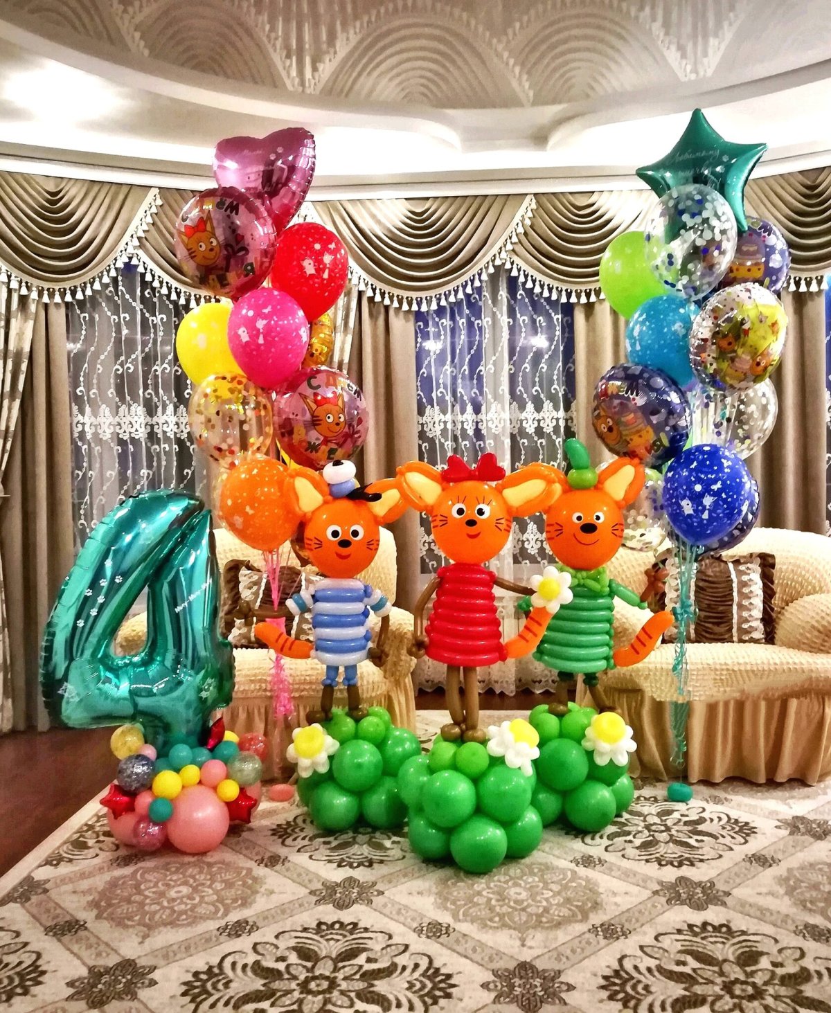 День рождения в стиле кошечки