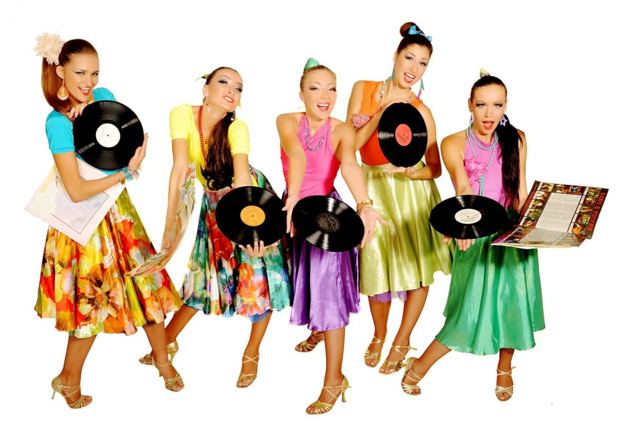 Декорации в стиле диско