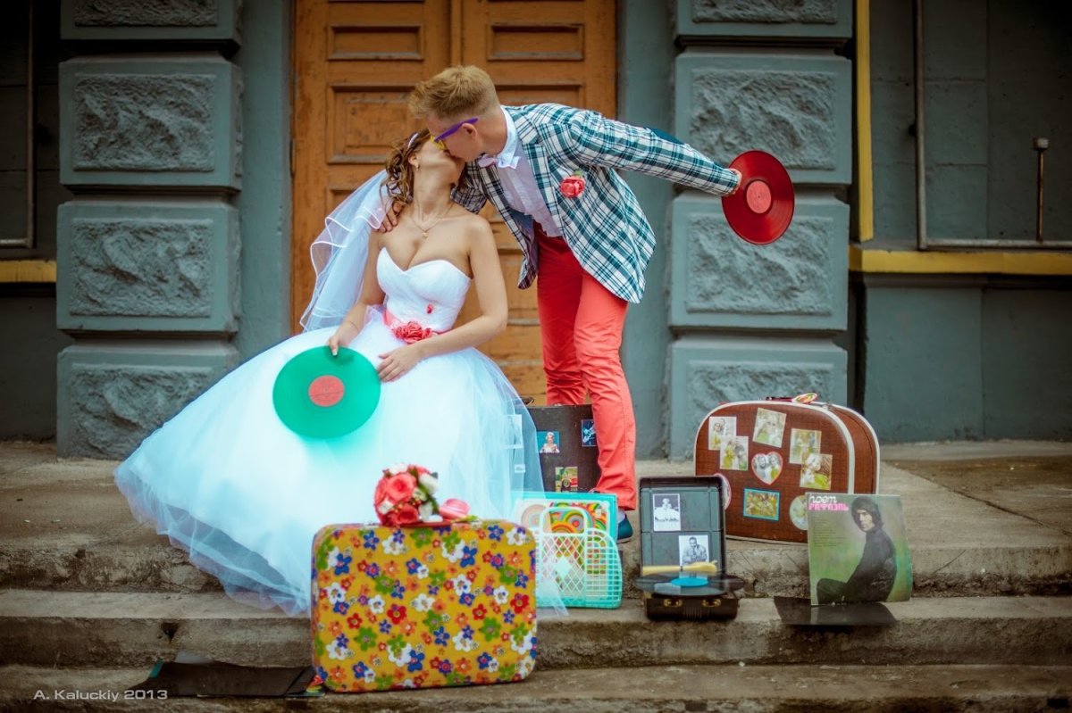 Свадьба в стиле Стиляги