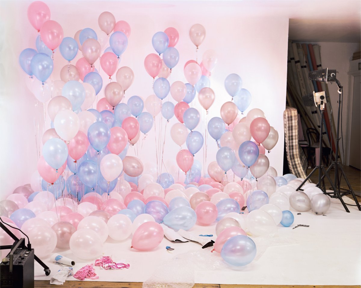 Фон из шаров для фотосессии