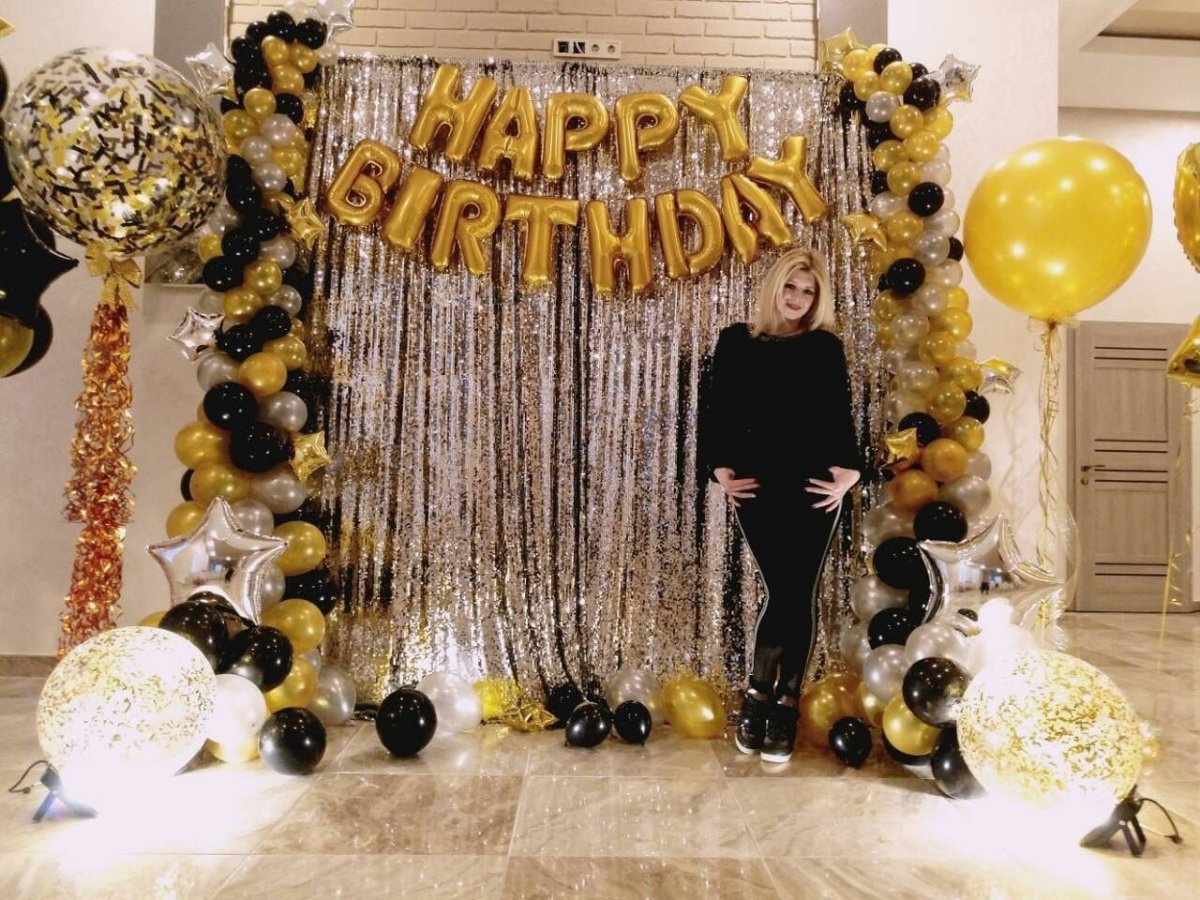 Фотозона на юбилей 50 лет женщине