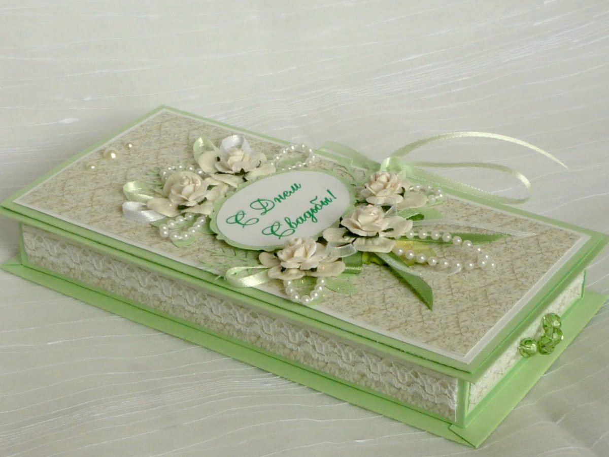 Свадебный сундучок для денег