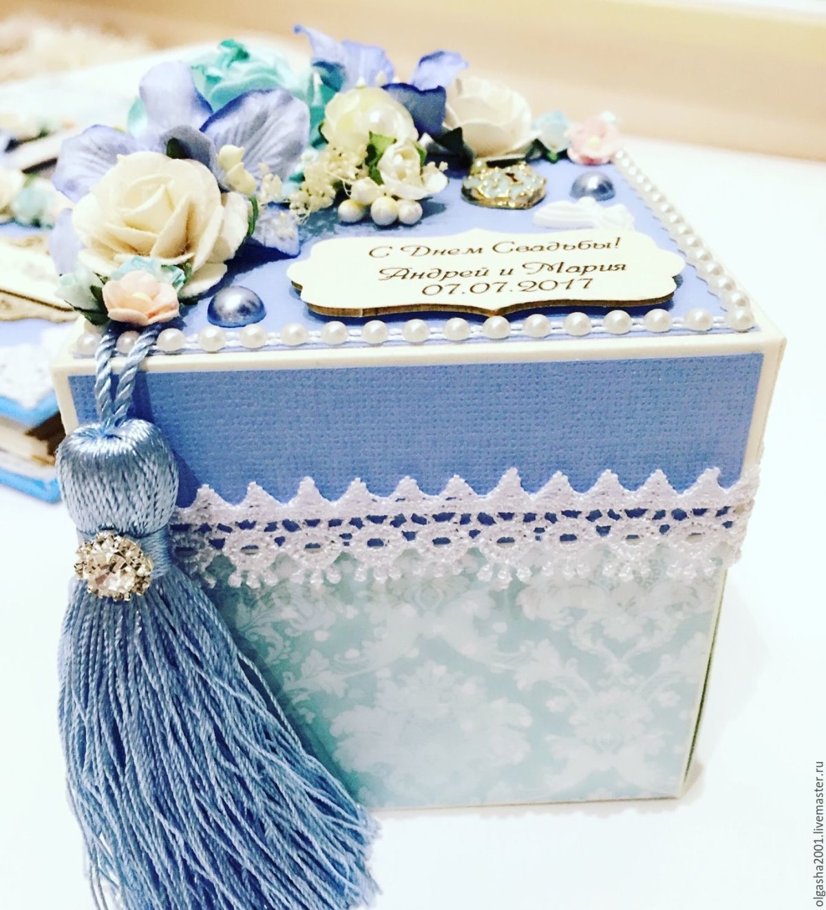 Коробка для подарков на свадьбу