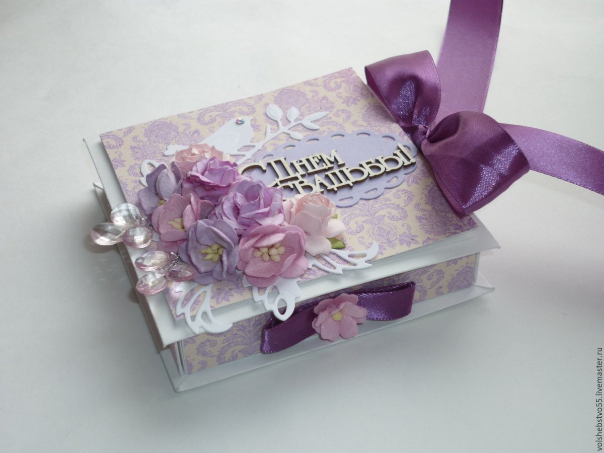 Коробка для конвертов на свадьбу