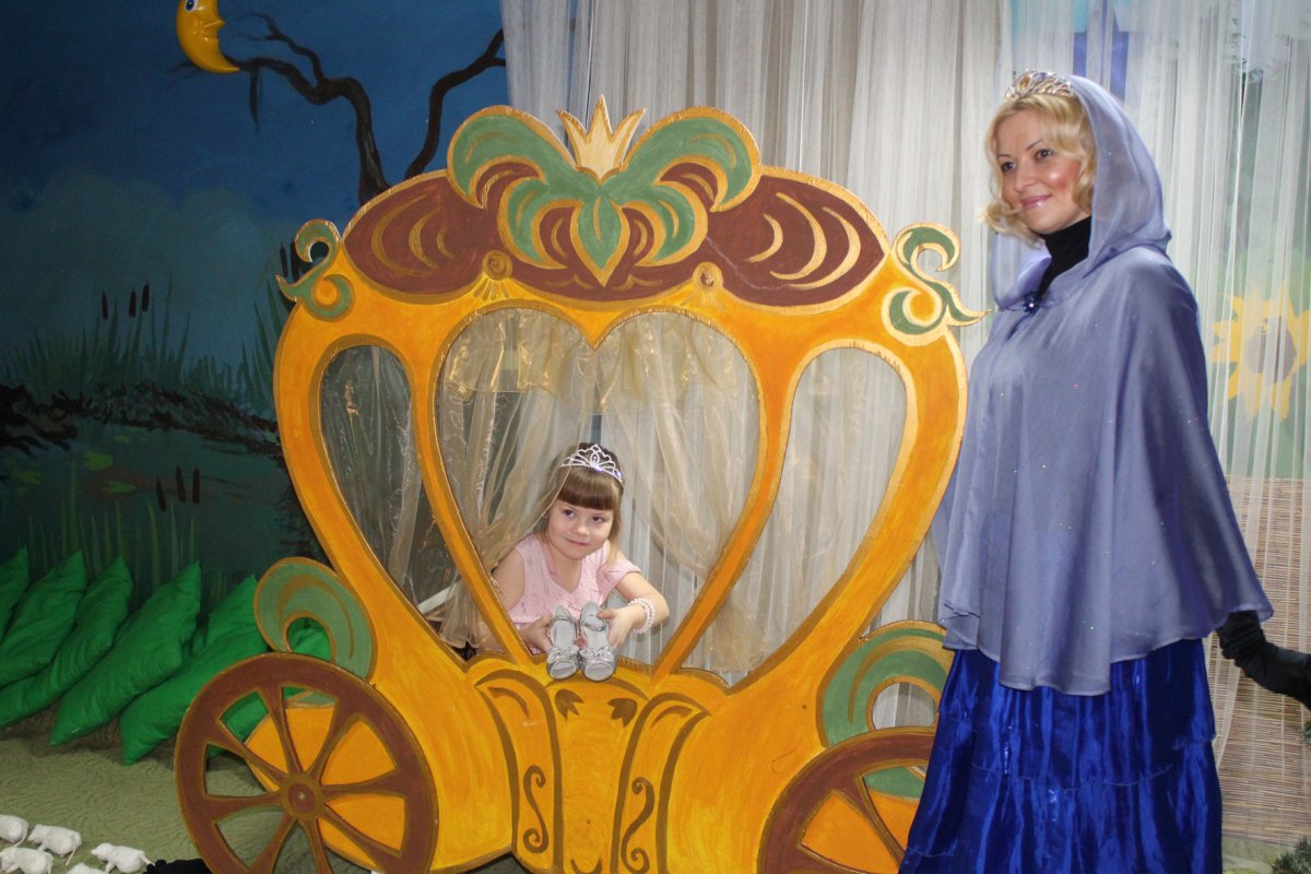 Карета Золушки декорация