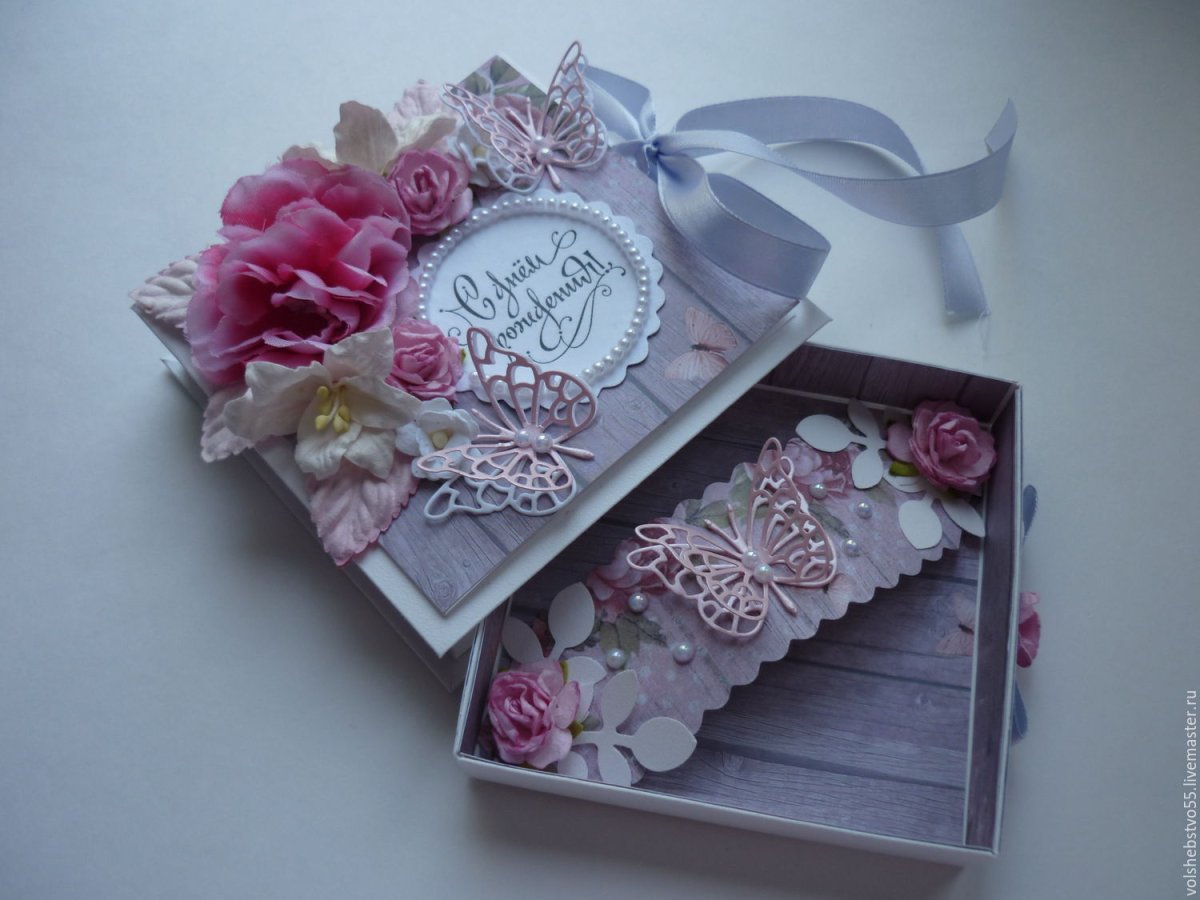 Свадебный сундучок для денег