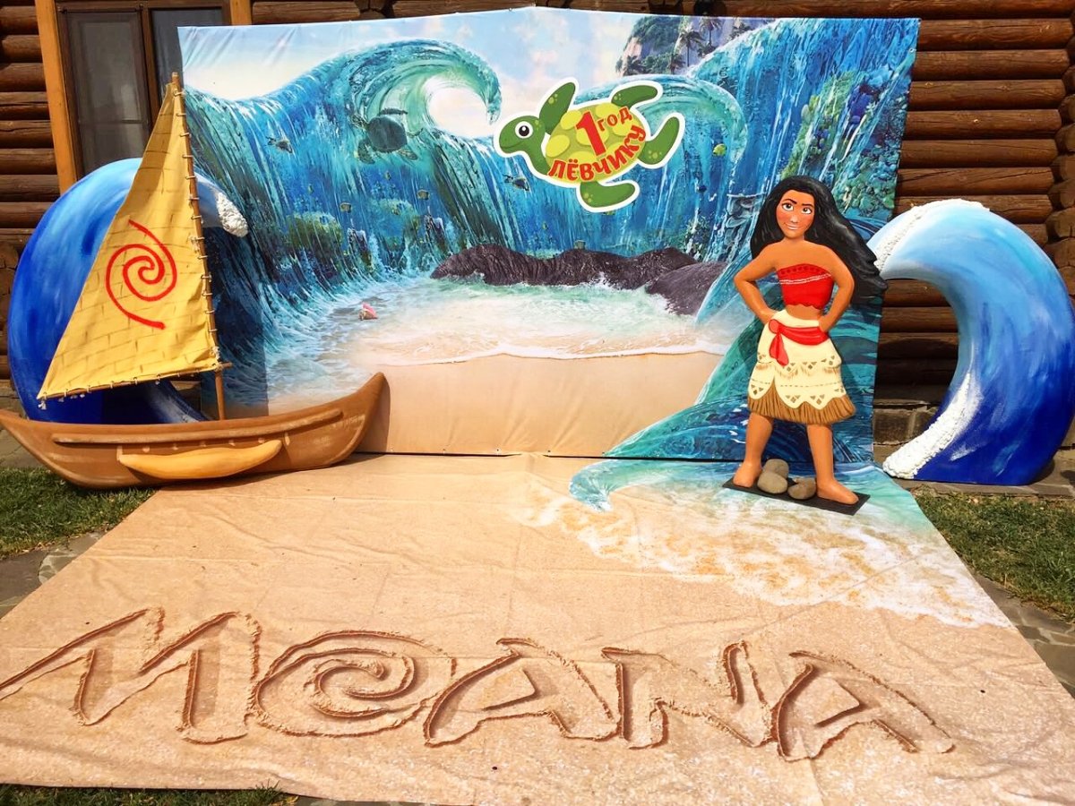 Украшение зала в стиле Голливуд