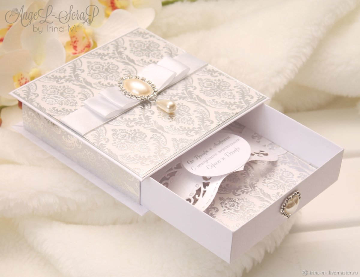 Коробочка для денег "свадьба"