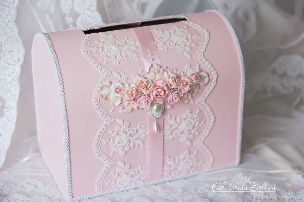 Коробочка для денег подарочная