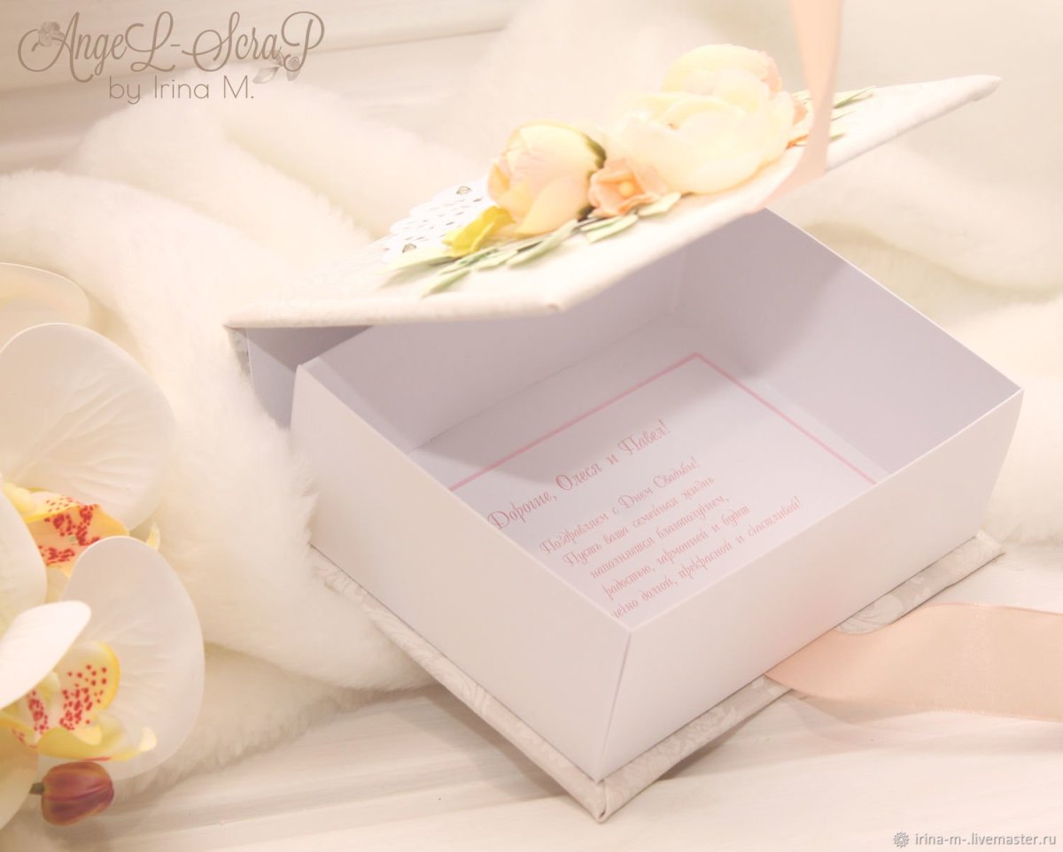 Коробочка для денег "свадьба"